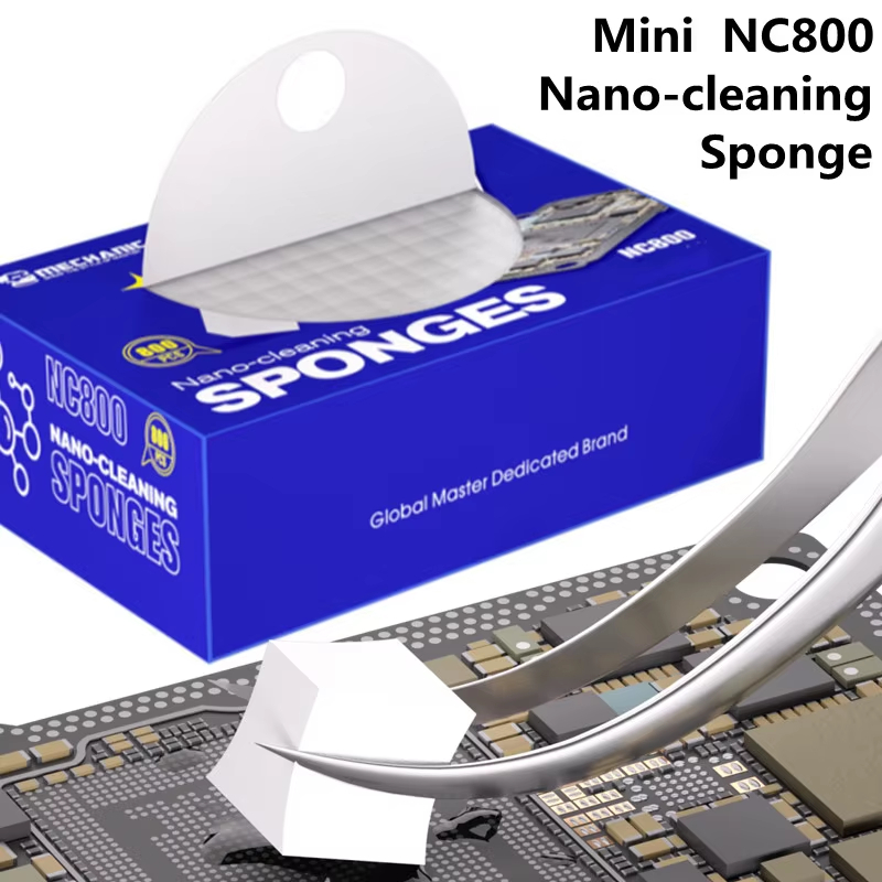Mecánico NC800 800 Uds pantalla LCD Nano esponja de limpieza sin residuos