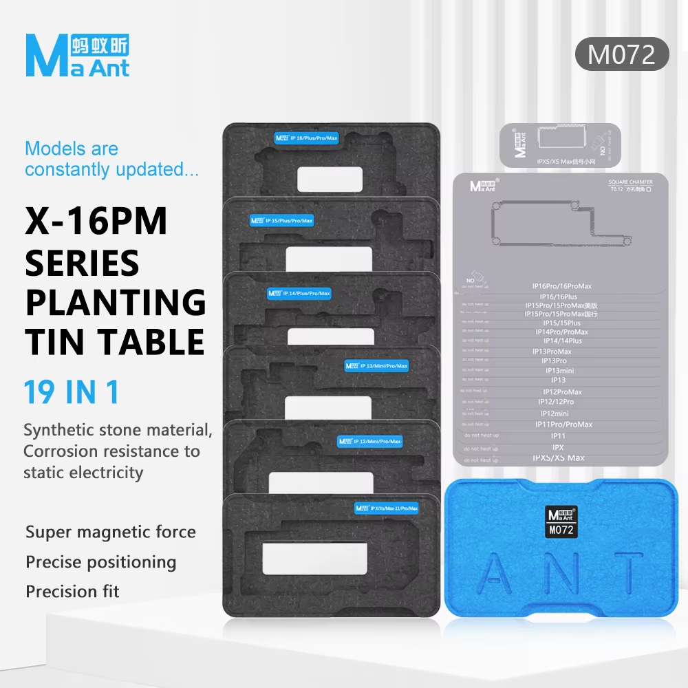 Set stencil interposer MA-ANT M072 X-16PROMAX