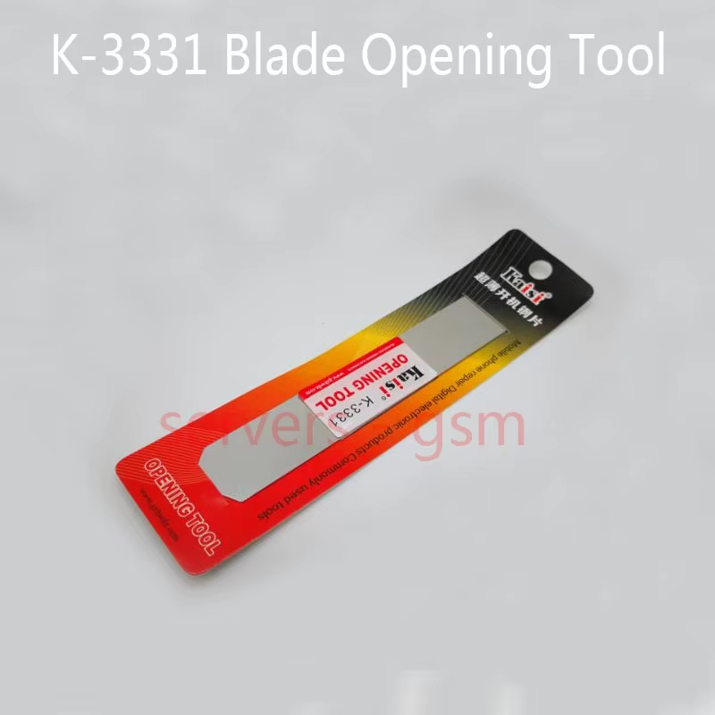 Kaisi K-3331 palanca fina Spudger hoja de acero inoxidable para teléfono móvil